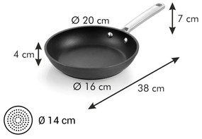 Tigaie Tescoma TitanPOWER, 20 cm, 20 cm