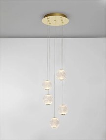 Lustra LED suspendata moderna design elegant BRILLANTE 5L