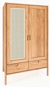 Șifonier din lemn de stejar 108x175 cm Pola - The Beds