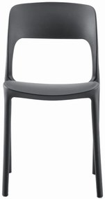 Scaun IPOS din plastic negru