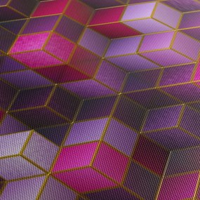 Tablou - Cuburi violet (70x50 cm)