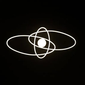BRILAGI - plafonieră LED dimabilă APOLLO LED/58W/230V 43,2x101,2 cm crom + telecomandă