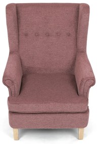 Fotoliu cu spătar înalt PINK2, roz