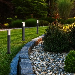 Stalp exterior LED, Protectie IP54, Darvas
