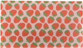 Covoraș de intrare din PVC 40x70 cm Pink Strawberry – Artsy Doormats