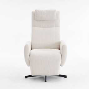 Fotoliu confortabil cu funcție de relaxare, Bej | Aosom Romania