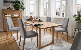 Masă lemn masiv dining Toscana - 200×100×75 cm