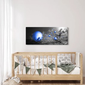 Tabloul bilelor albastru închis (120x50 cm)