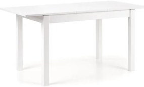 Masă de sufragerie extensibilă 118-158 cm Mauric (alb) (pentru 4 6 persoane). 1047997