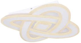 Plafonieră LED dimabilă Globo 48287-36 LARIO LED/36W/230V d. 50 cm + telecomandă