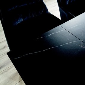 Masa de bucaterie Westin II 160 x 90 cm, neagra
