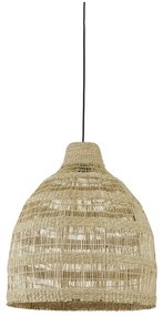 Lustră în culoare naturală cu abajur din iarbă de mare ø 50 cm Sagar – Light &amp; Living