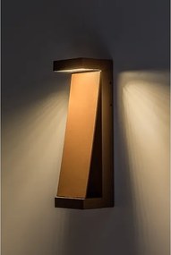 Rabalux 77068 - Aplica LED de exterior BRADU, 13W/230V, IP65, maro