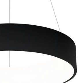 LED Lustră pe cablu OHIO BLACK LED/24W/230V