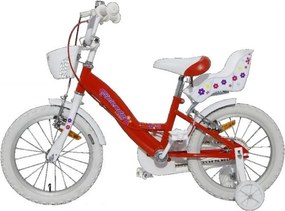 Bicicleta pentru copii NOVOKIDS™ Splend'Or PRO Line Edition, Cu cosulet, Roti 14" inch, Maxim 35 kg, Cadru din otel, Roti ajutatoare detasabile,