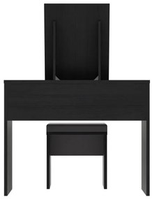 Set Masuta Toaleta Delice, Gri Wolfram Uni Si Stejar Negru, 100.3 Cm