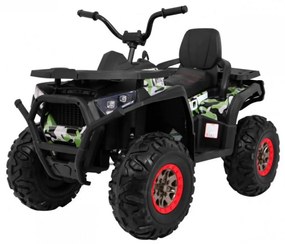 ATV Electric cu acumulator pentru copii NOVOKIDS™ Desert Rider , Cu faruri luminoase, Roti din Cauciuc EVA, 3-12 ani , max 50 kg , 2 Baterii de 12V,