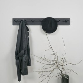 Cuier de perete negru din metal 104,5 cm Pull – Spinder Design