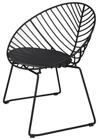 Set 2 fotolii de grădină Bonami Selection Coco, negru