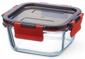Caserolă de sticlă Simax 7606/L cu capac clic , 0,5 l