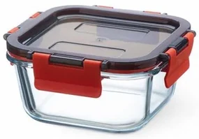 Caserolă de sticlă Simax 7606/L cu capac clic , 0,5 l