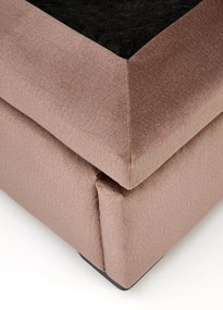 Pat tapitat Continental 2 velvet bej – 160 x 200 cm
