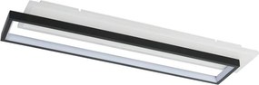 Brilagi - Plafonieră LED dimabilă OUTLINE LED/66W/230V 15x60 cm alb/negru + telecomandă