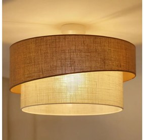 Lustră aplicată Brilagi SHINE 1xE27/15W/230V d. 50 cm bej/crem