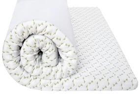 Topper saltea Viva Memory Dual Confort 90x200 cm, H 6 cm