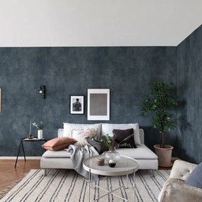 Fototapet, Fresco Wall, Blue, Rebel Walls