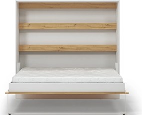 Pat rabatabil Devesto Horizontal Wall 160 Artisan Eiche, 200x160 cm – Artisan Eiche
