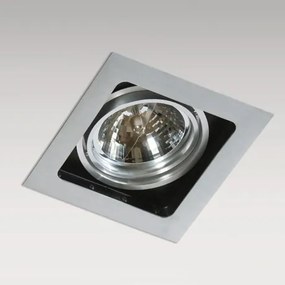 Spot incastrabil directionabil de tavan/plafon SISTO 1 ALU