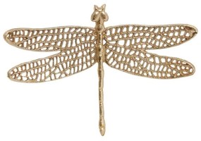 Decorațiune de perete din metal 36x24 cm Dragonfly – Light &amp; Living