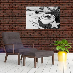 Tablou - Cappuccino de iarnă (90x60 cm)