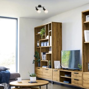 Aplica de perete / tavan stil minimalist industrial Lamar 2L