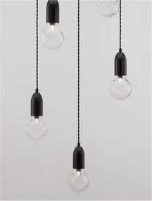 Lustra moderna cu 5 pendule design minimalist VEDA