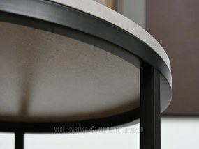 Măsuță de cafea Klara (beton + negru). 1111624