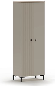 Dulap de haine Demandaron 3 (taupe + stejar silverjack). 1116805