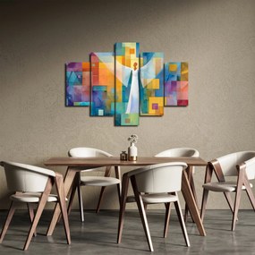 Tablou - Înger geometric (150x105 cm)