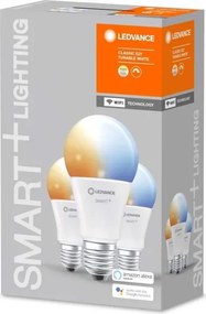 SET 3x Bec de iluminat cu LED SMART + E27/9,5W/230V 2700K-6500K - Ledvance