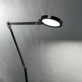 Lampadar LED modern cu brat articulat FUTURA PT BIANCO