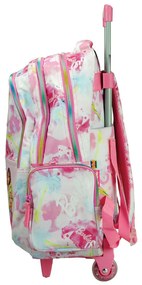 Barbie Paints rucsac școlar pe roți, 46 cm