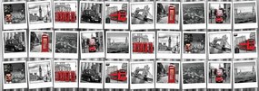Fototapet - Fotografii din Londra (254x184 cm), în 8 de alte dimensiuni noi