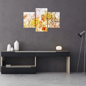 Tablou - Floarea-soarelui,pictură (90x60 cm)