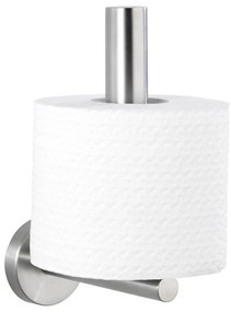 WENKO 19613100 - Suport pentru hârtie igienică BOSIO MATT, 8 x 18 cm, oțel inoxidabil, argintiu