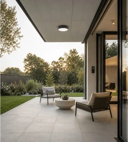 Brilagi - Plafonieră pentru baie CLARE 3xE27/24W/230V Ø 40 cm antracit IP54