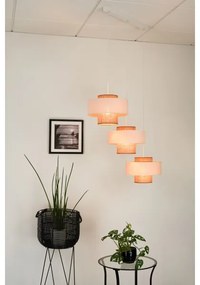 Brilagi - Candelabru pe cablu DALLAS 3xE27/15W/230V maro/crem/alb