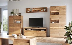 Set stejar masiv Living Dominic 4 Piese