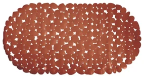 Spirella Suport antiderapant pentru cadă GALETS, teracotă, 99 x 39 cm