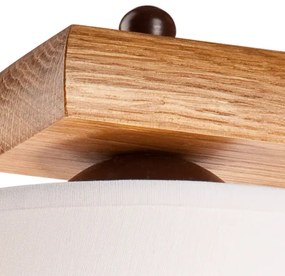 Aplica de perete 1xE27/60W/230V stejar